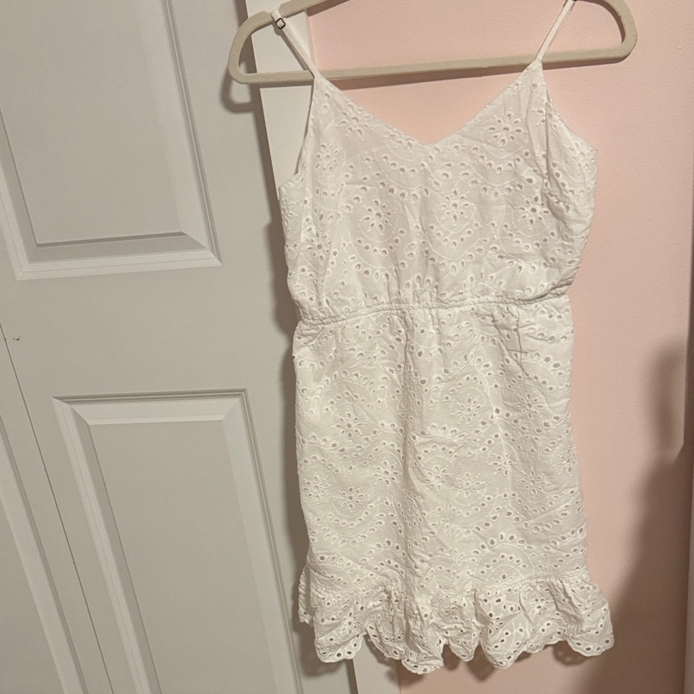 White Eyelet Sundress
